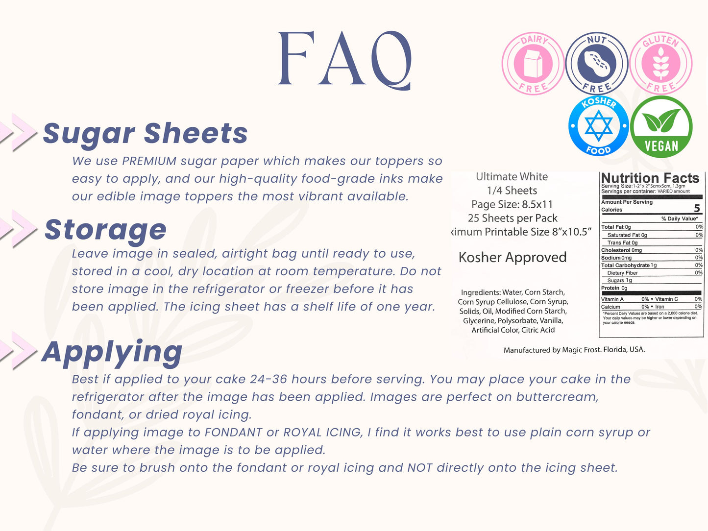 Been that Chic since Sugar Sheet – Birthday Cake Edible Image print A3 A4