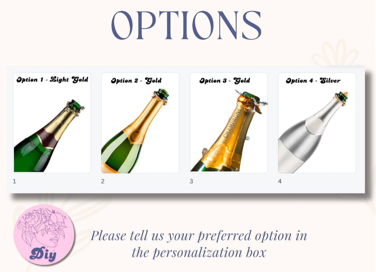 Sugar Sheet Champagne Print