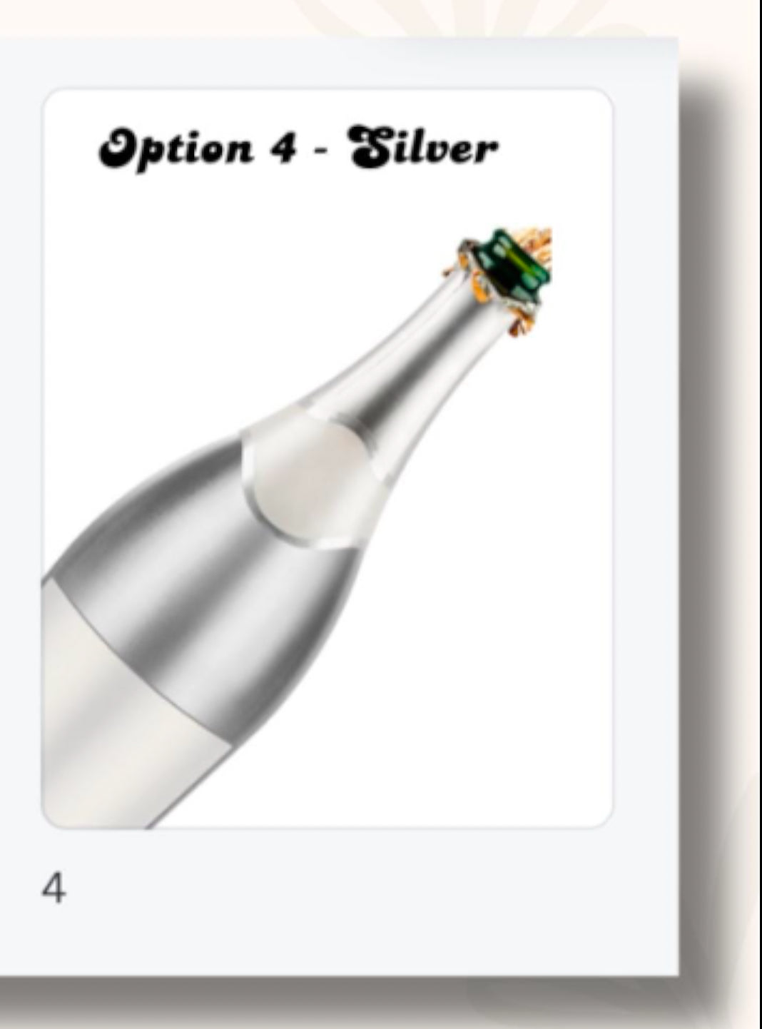 Sugar Sheet Champagne Print