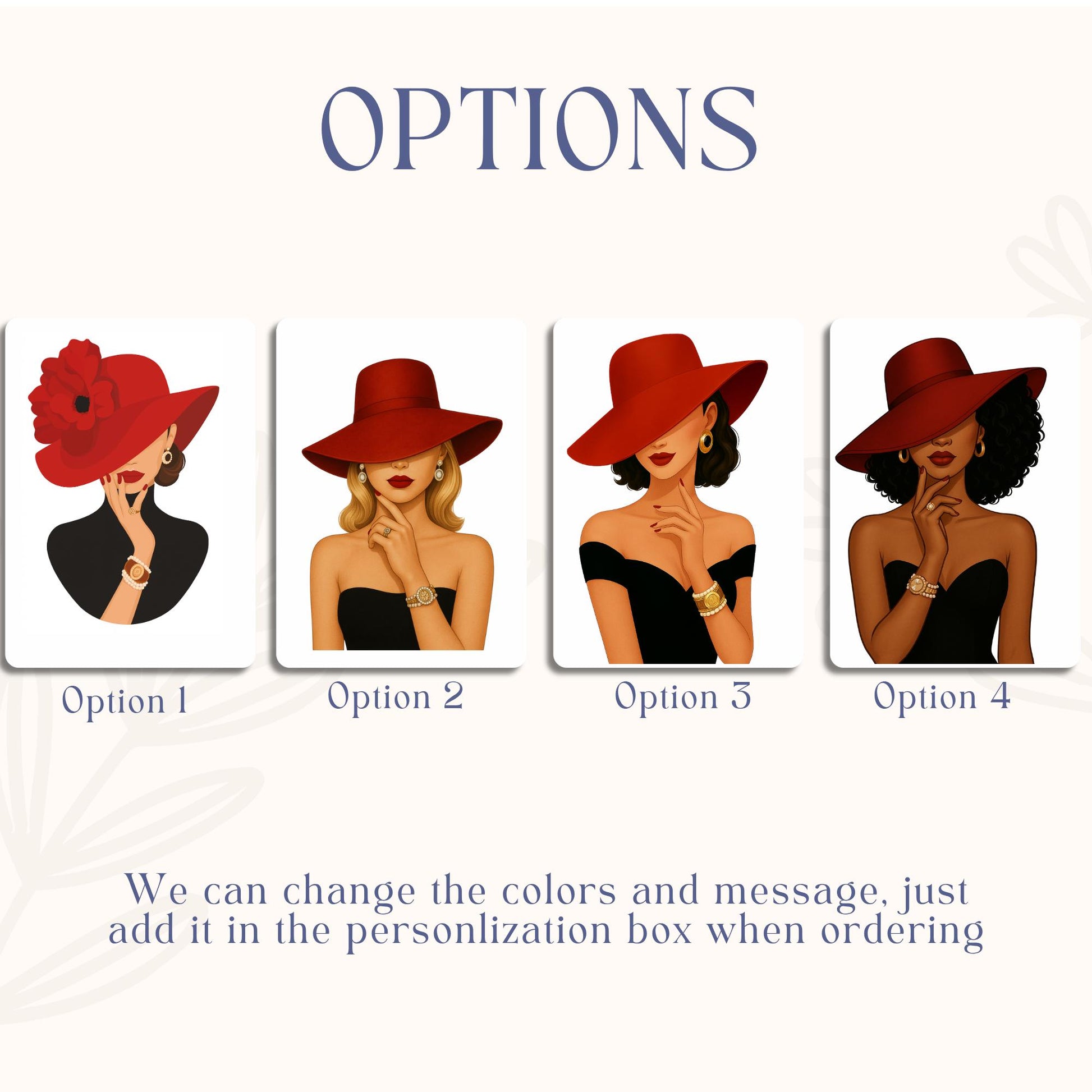 Lady in Red Hat Sugar Sheet Print | Edible Cake Topper Image | Elegant Fashion Woman Design | Round Frosting Icing Sheet for Birthday Cakes