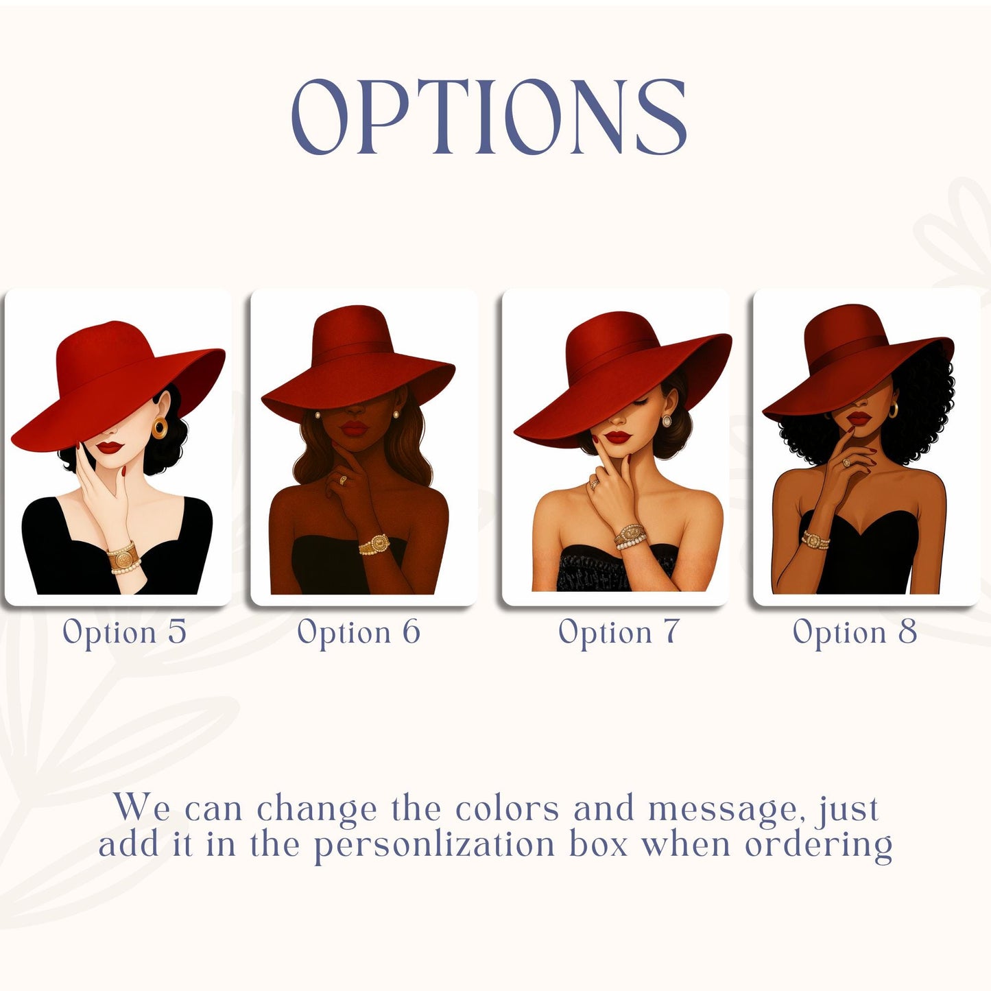 Lady in Red Hat Sugar Sheet Print | Edible Cake Topper Image | Elegant Fashion Woman Design | Round Frosting Icing Sheet for Birthday Cakes