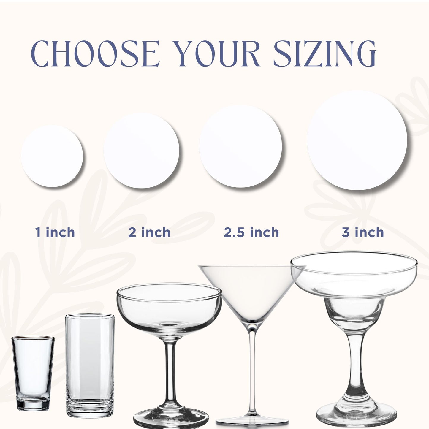 Luxury Edible Cocktail toppers – Custom Birthday Drink Topper – Premium Event Drink Decor