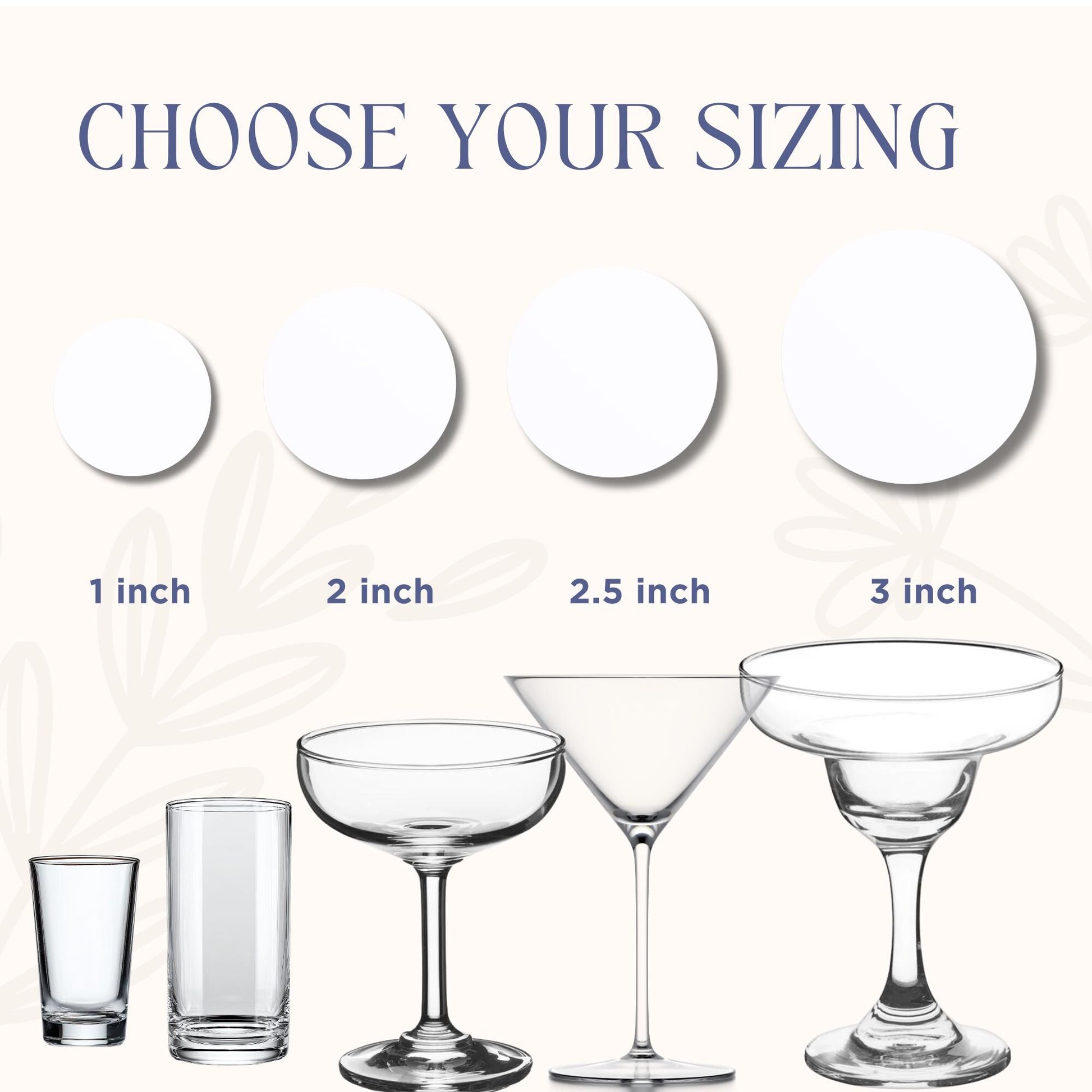 Luxury Edible Cocktail toppers – Custom Birthday Drink Topper – Premium Event Drink Decor