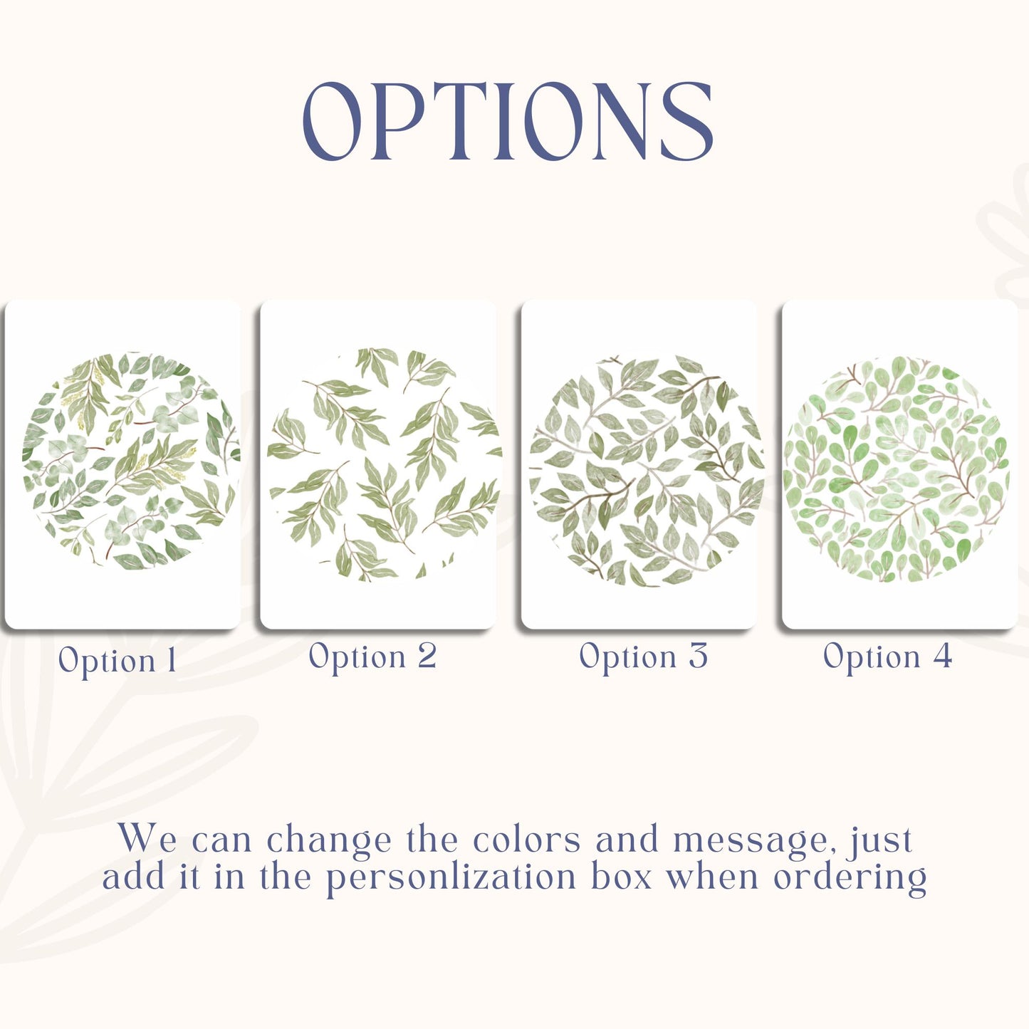 Eucalyptus Greenery Sugar Sheet – Botanical Wedding Edible Image