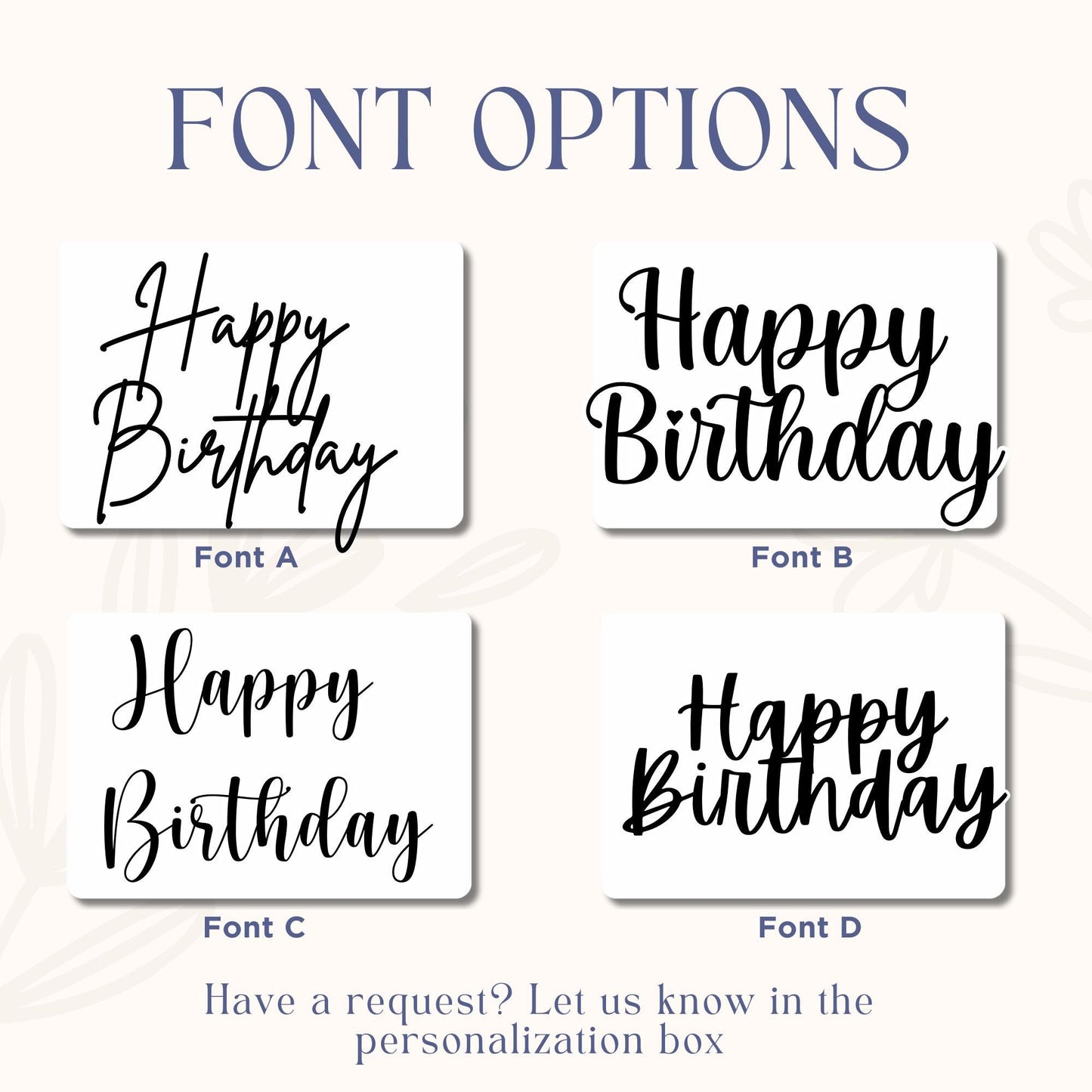 Wafer paper print | Cake topper | Custom message | Topper Decoration heart and round shape