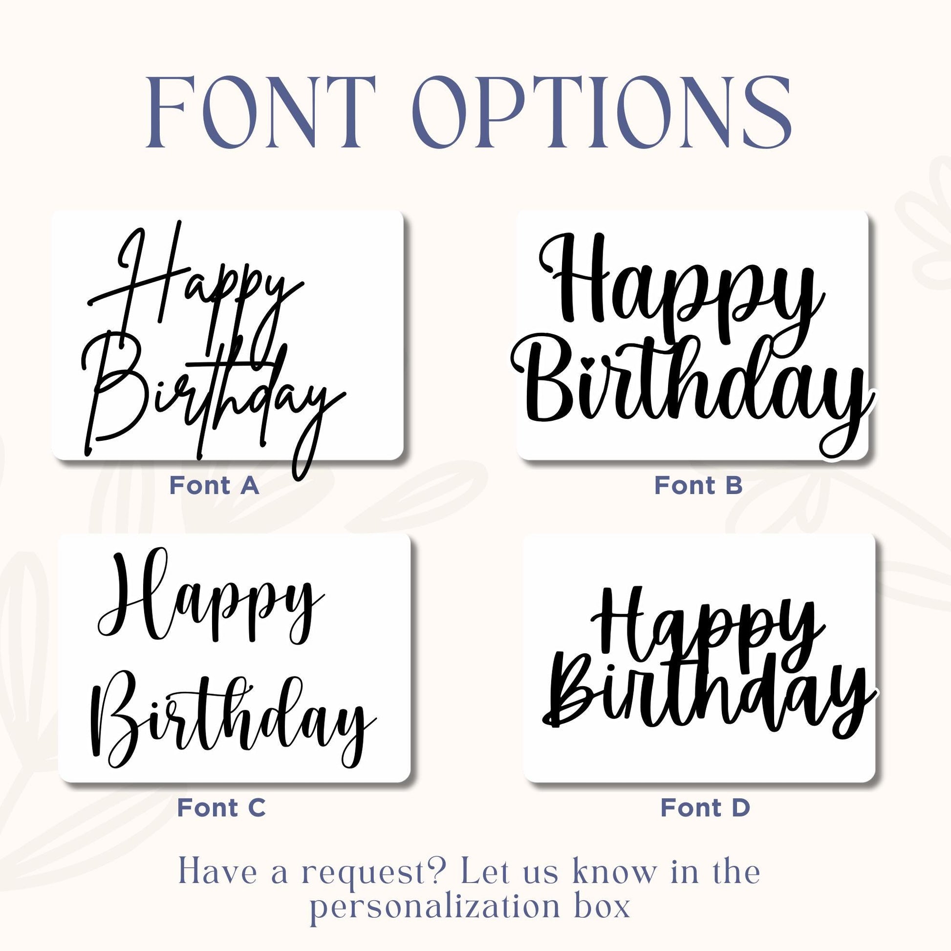 Wafer paper print | Cake topper | Custom message | Topper Decoration heart and round shape