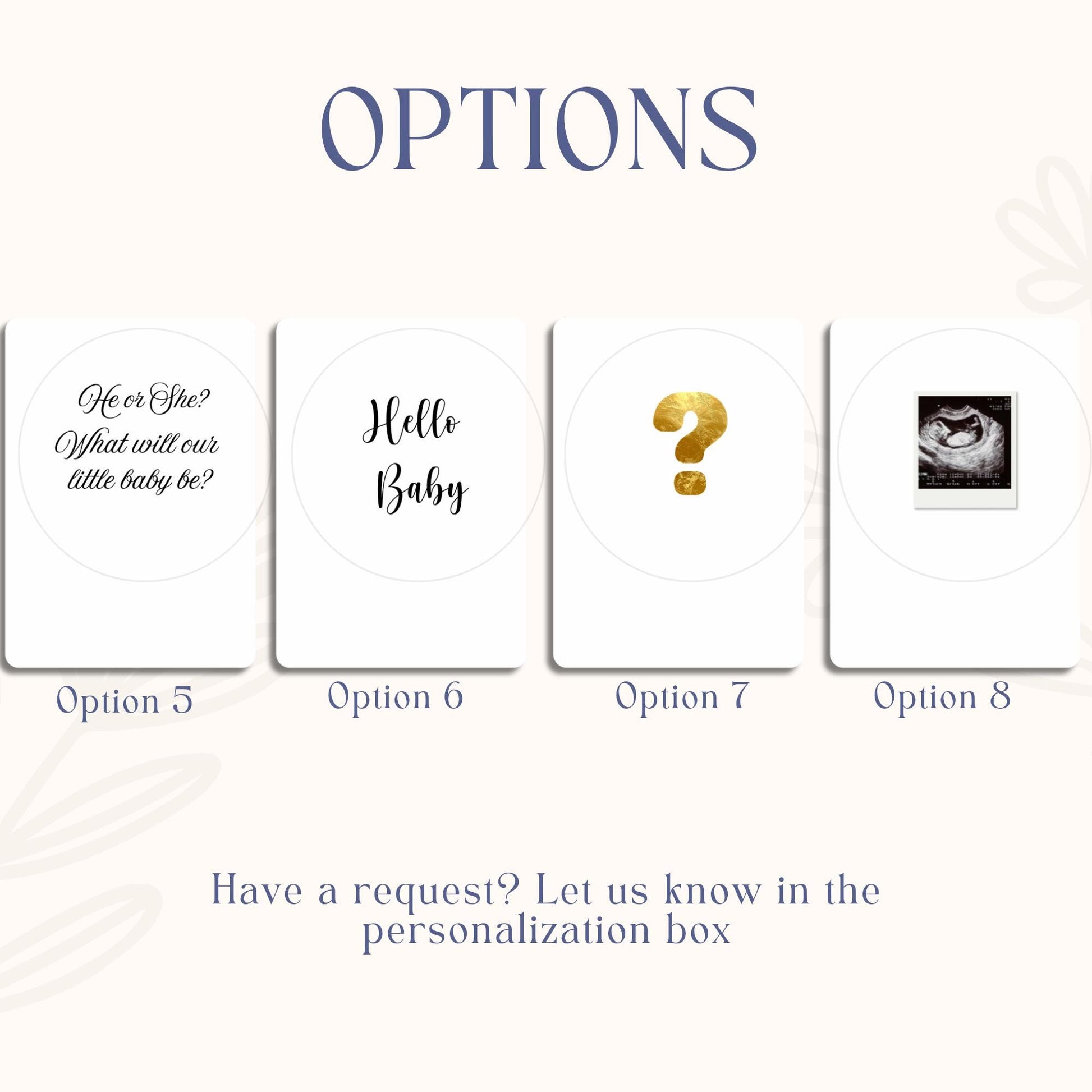 Oh Baby Sugar Sheet – Modern Baby Shower Edible Image