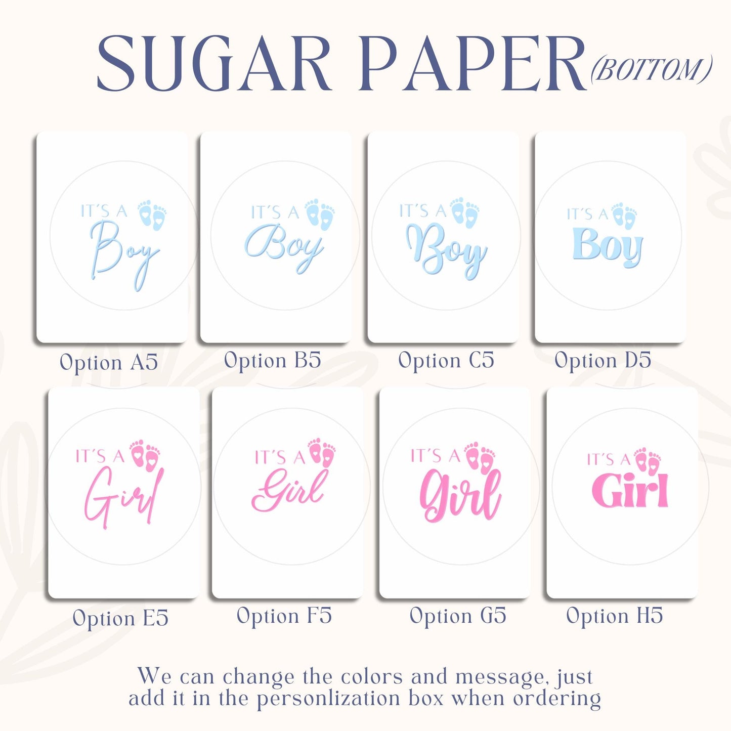 Sugar Sheet & Wafer paper Baby shower Gender reveal | Burn cake | Custom | Burnaway Cake | Topper Decoration heart and round shape